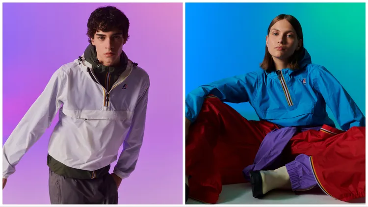 快閃店展出多巴胺配色的Le Vrai防水透氣系列。品牌提供