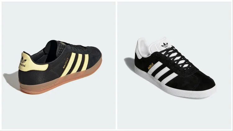 adidas Originals Gazelle，各3490元。品牌提供
