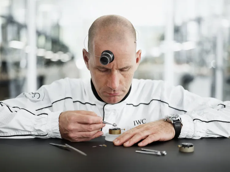 IWC腕錶與機芯組裝副總監Markus Bühler。品牌提供