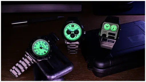 CITIZEN夜光錶盤超酷炫　「極光」帶手上成最潮配件