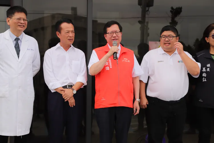 鄭文燦表示，分院可擴大服務沿海鄉親，免去舟車勞頓。縣府提供