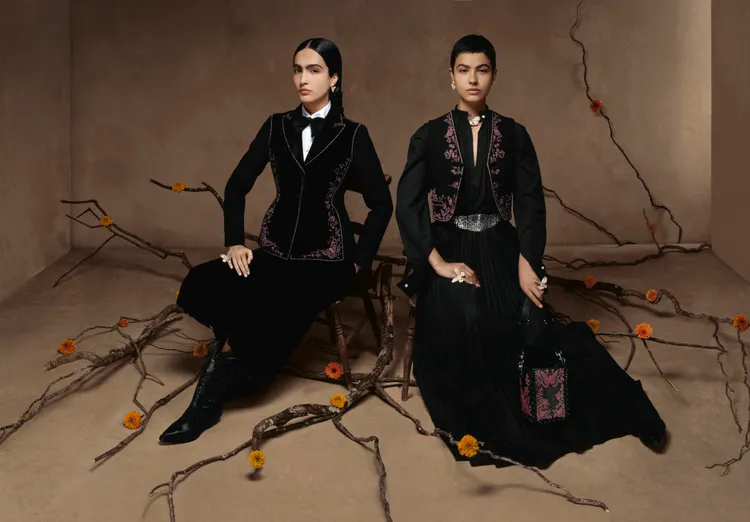 DIOR 2024早春系列形象廣告。品牌提供