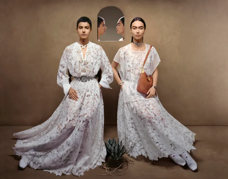 DIOR 2024早春系列形象廣告。品牌提供