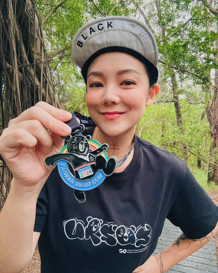 女星歐陽靖。翻攝臉書