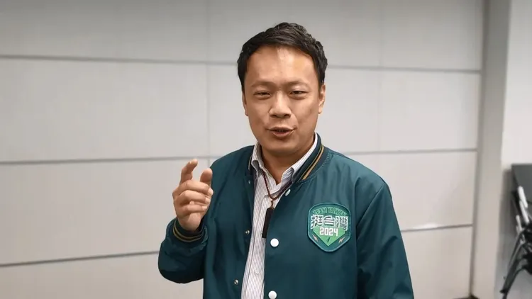 蔡銘軒反擊說，馬文君才需要退選。蔡銘軒服務處提供