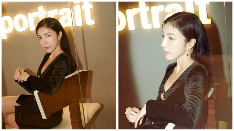 服裝以深色面料呈現高質感。品牌提供