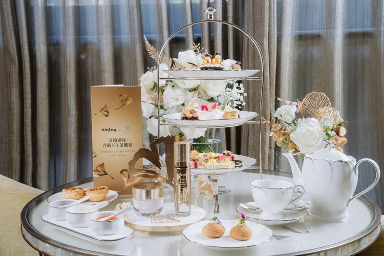 Sisley x 台北文華東方酒店聯名奇蹟逆時下午茶饗宴。品牌提供