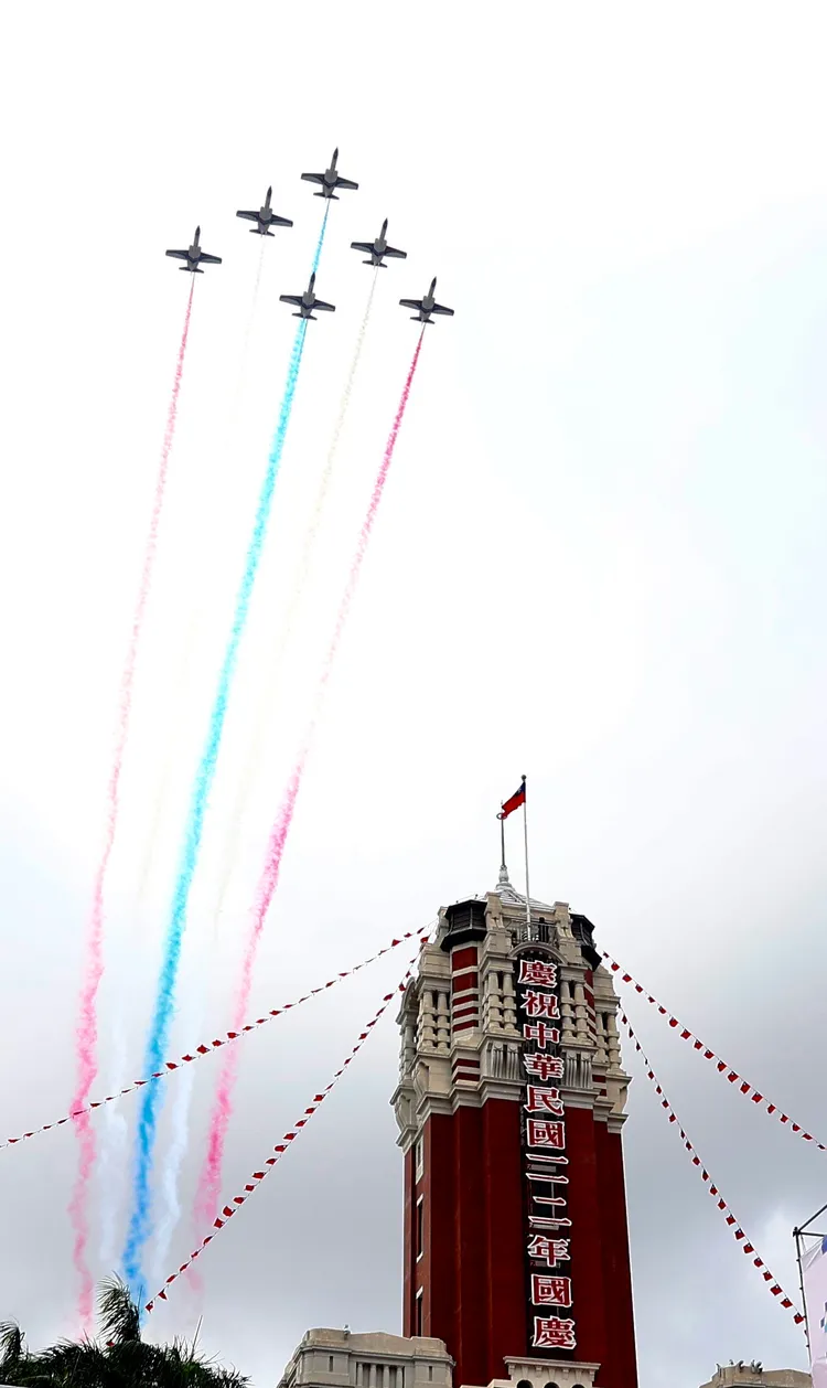 雷虎小組衝場演出。彭欣偉攝