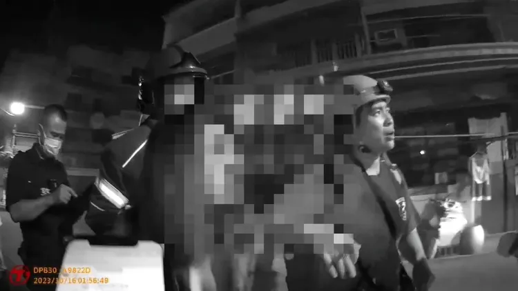 婦人覺得是丈夫縱火。讀者提供