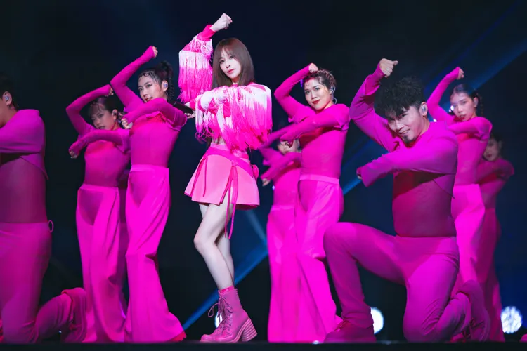 王心凌解鎖彩蛋寵粉。天晴娛樂提供