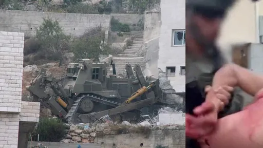 活捉哈瑪斯！以色列軍人第一視角曝光　推土機剷樓、以軍巷戰打法超殺