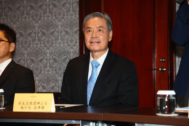 消息指出，金溥聰在接下來的藍白合佈局中，恐怕將退居第二線。資料照片，彭欣偉攝