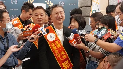 不满徐巧芯告他外患罪　郭玺控反告：大家法院见