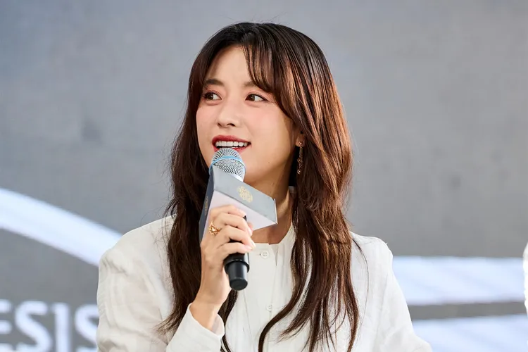 韓孝周在《信徒2》飾演反派「大刀」，透露角色原本是男的，導演為了她改成女生。釜山影展提供