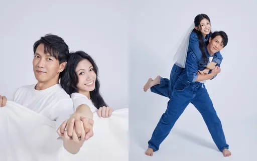 恭喜！李千娜颱風天登記結婚　二婚嫁給黃尚禾婚紗照曝光了
