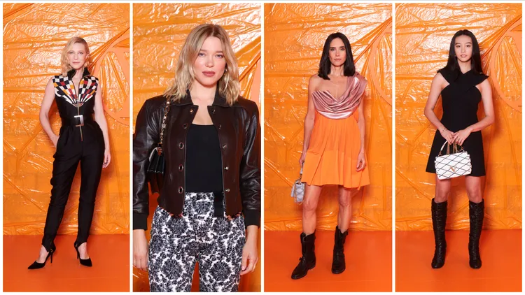 （左起）凱特布蘭琪、蕾雅瑟杜、珍妮佛康納莉、木村光希。品牌提供