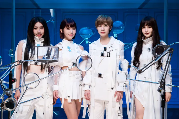 溫妮Winni、小V Volcano、魏嘉瑩 Arrow、琳誼Ring各擁超高顏值。相映音樂提供