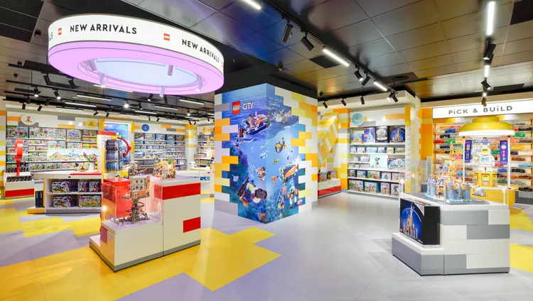 南部首間樂高授權專賣店位於義享時尚廣場。品牌提供