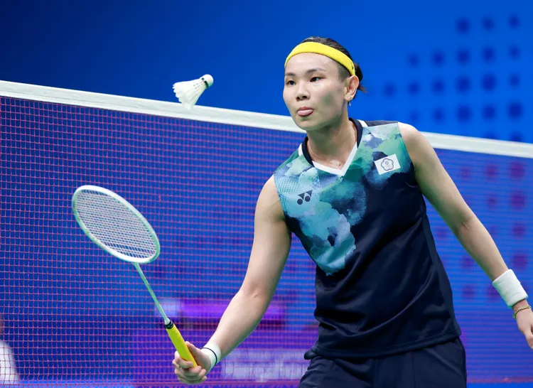 戴資穎參加亞運賽事。資料照片