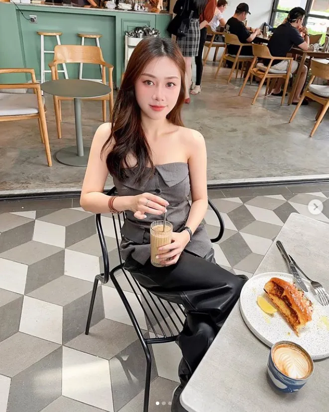 雷欣蕙9月上旬曾在社群網站請網友幫忙投票，助她選美奪勝。翻攝雷欣蕙IG/ luweexxi