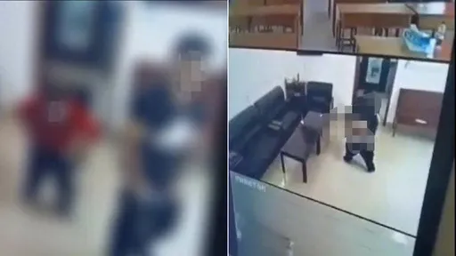 狼性!2官員忘關鏡頭「辦公室做愛大放送」 影片瘋傳被停職調查