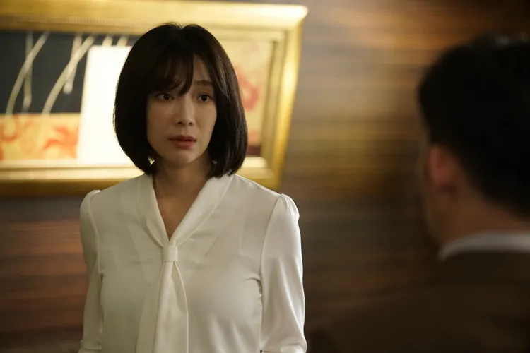 蔡淑臻笑說最怕遇到大推頭的開會戲。中視提供