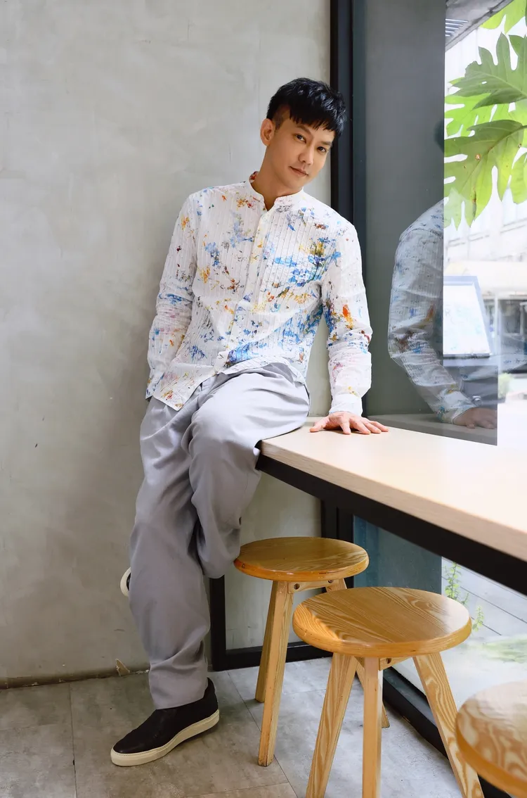 鄒承恩當年辭掉工程師踏入演藝圈至今。彭欣偉攝