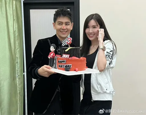 林志穎49歲生日只想「好好睡覺」 陳若儀飛奔送蛋糕