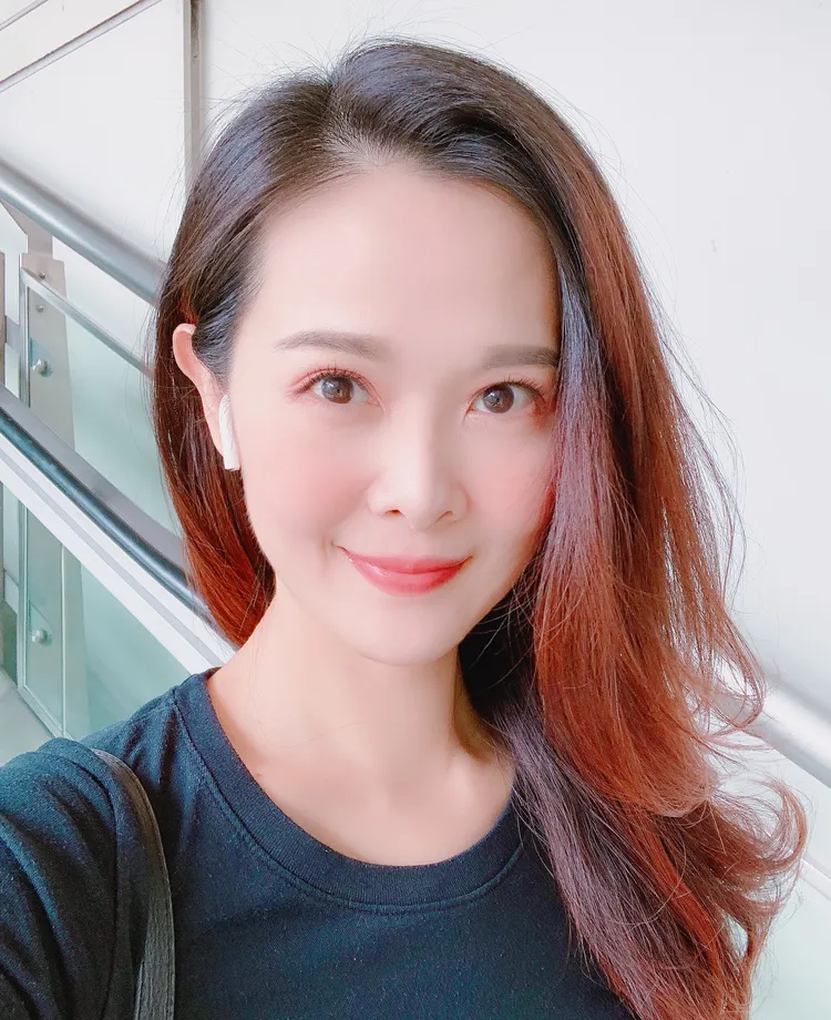 陳維齡感謝國稅局還她清白。藝起發光提供