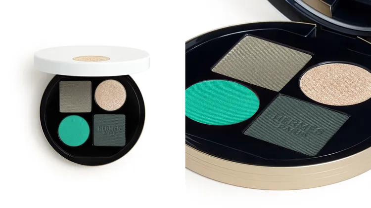 #02 Ombres Végétales植物色系眼影。品牌提供