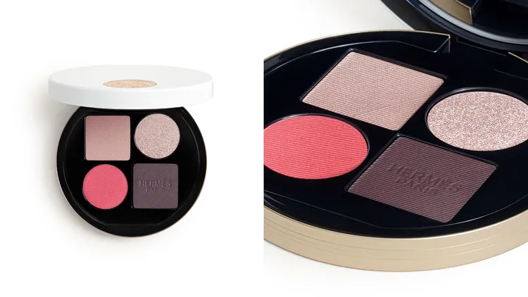 #01 Ombres Pétales花瓣色系眼影。品牌提供
