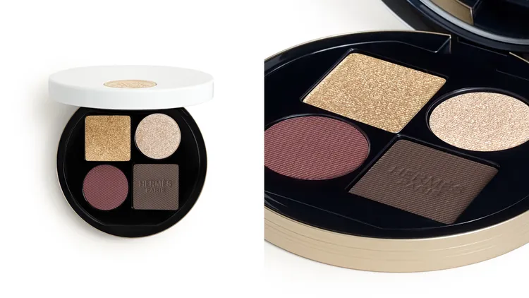 #06 Ombres Mordorées金黃色系眼影。品牌提供