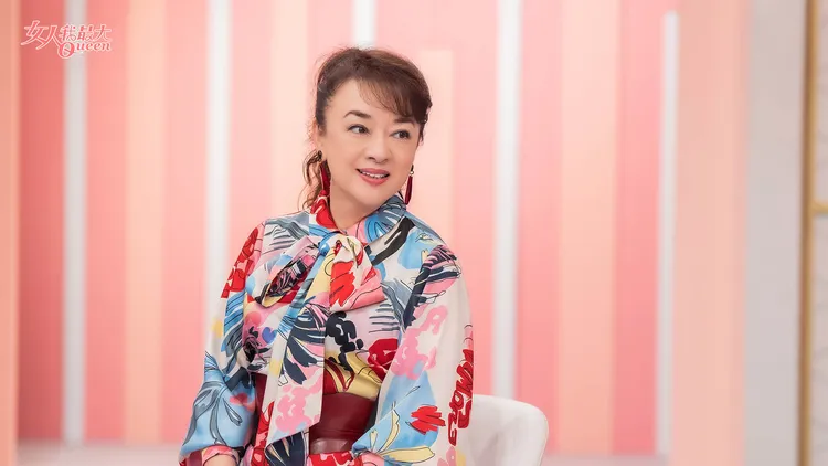 翁倩玉分享演員經歷。TVBS提供