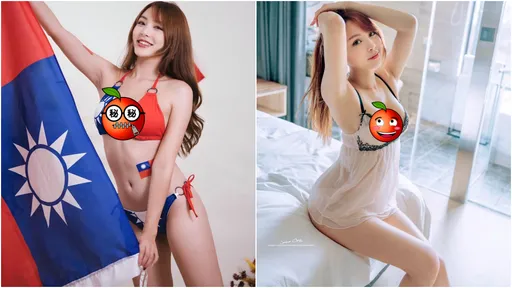 國旗比基尼應景慶賀 辣模性感祝國慶日快樂