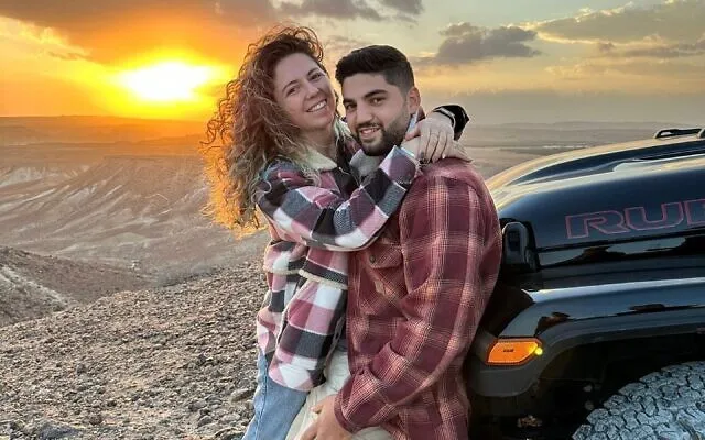 瓦德曼的愛女丹妮爾與男友夏伊在音樂節活動遇襲喪命。翻攝瓦德曼臉書