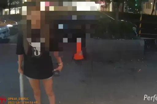 「你看起來像茶碗蒸」爆衝突　警方視角曝光！熱褲妹超派嗆「男生打我要不要臉？」