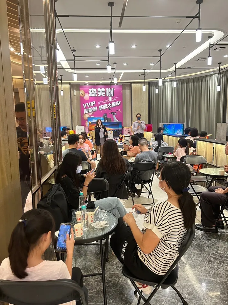 建案近期舉辦已購客回娘家活動。 陳姓已購客提供