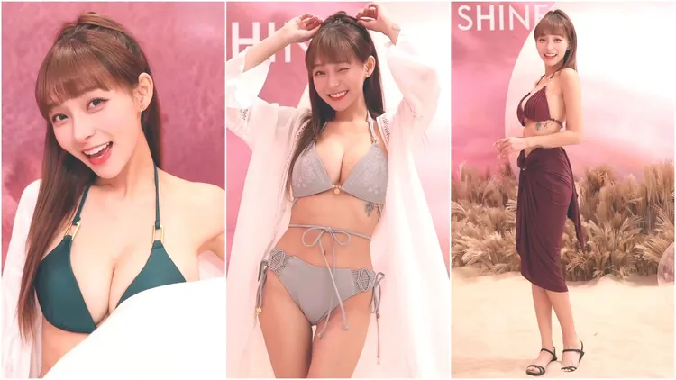 樂天啦啦隊成員林襄身材惹火，是許多男性粉絲心目中的性感女神。翻攝自林襄IG