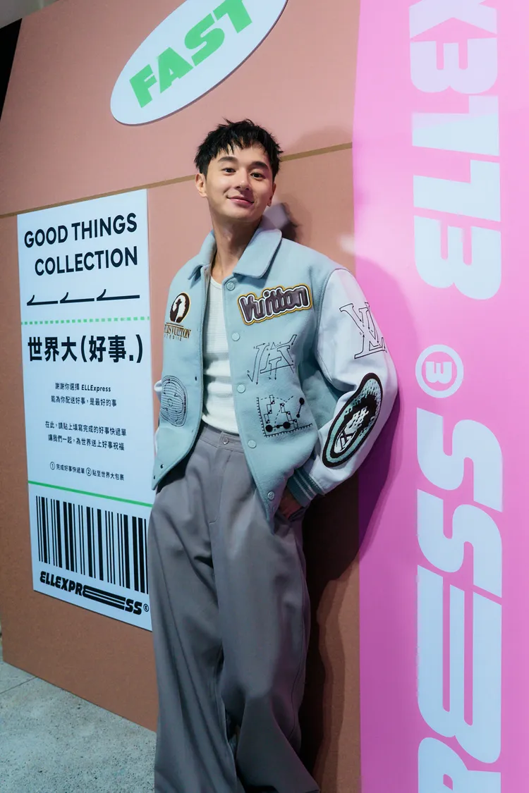 張軒睿出席ELLExpress好事快遞展覽記者會。品牌提供