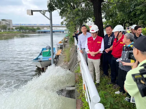 小犬颱風來襲!陳其邁視察防汛整備 加強易淹水點相關設施運作