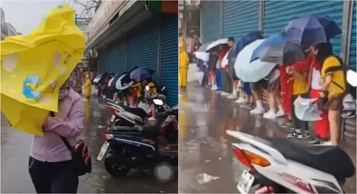 今年唯一沒颱風假縣市!「人車快被吹走」影片曝 民怒:算哪個生活圈?