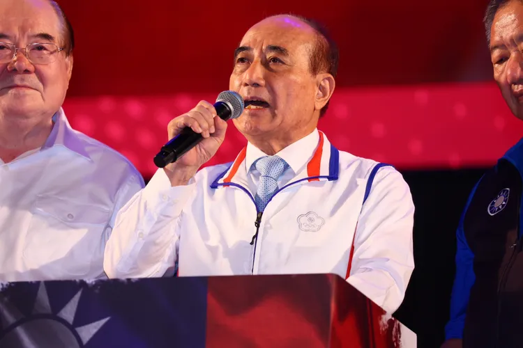 王金平喊話郭台銘歸隊。彭欣偉攝