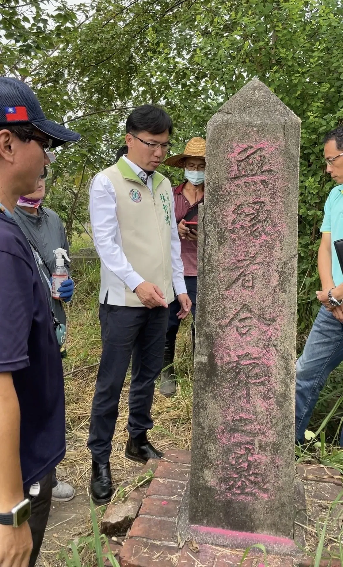 林智鴻強調,走向偉大城市要將歷史重現。林智鴻服務處提供