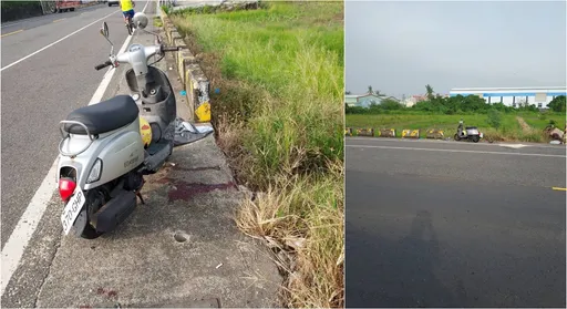 離奇車禍！機車騎士吐血抽搐　家屬跪求目擊者：警說5台監視器都壞了