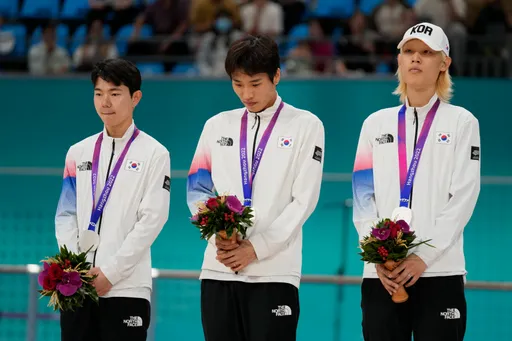 南韓滑輪選手提早慶祝害自己和隊友要去當兵！他出面道歉了