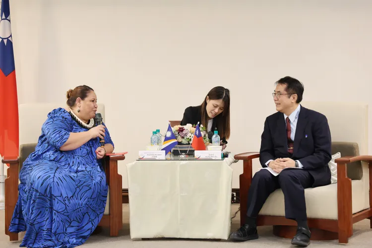 卡蒂爾直說台南跟她家鄉很相似。市府提供