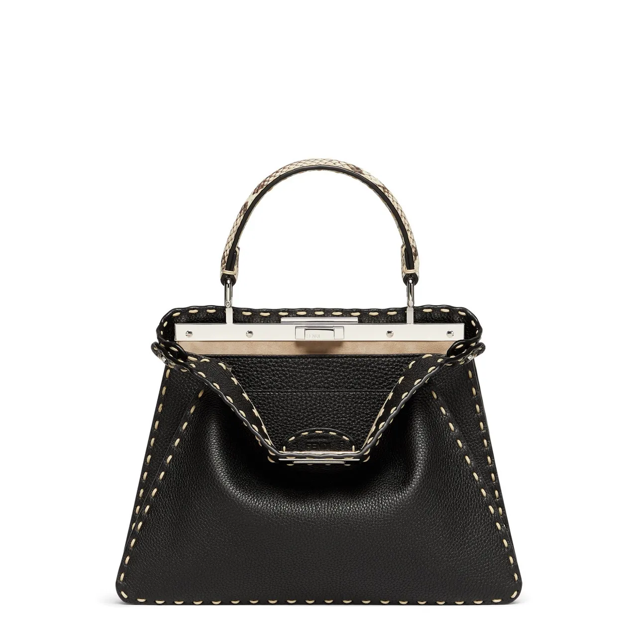 FENDI缝线工艺Peekaboo ISeeU Medium,19万8000元。品牌提供