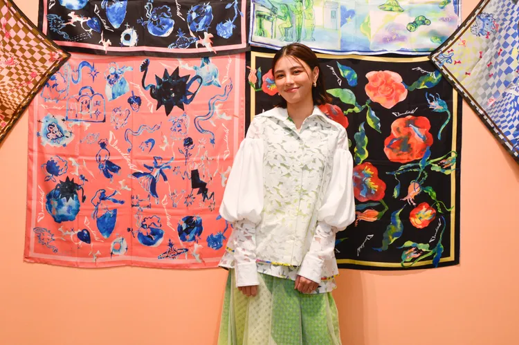 宇珊表示想在華西街拍攝暗黑風格婚紗。品牌提供