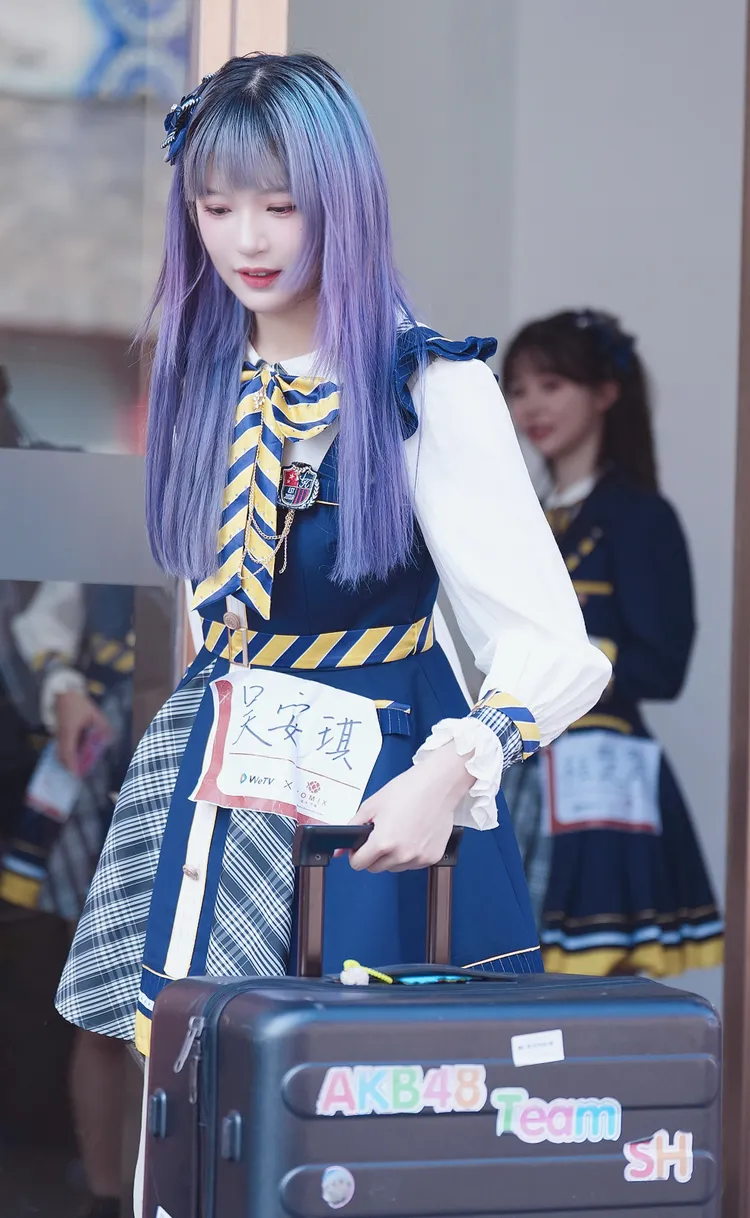 「AKB48 Team SH」的吳安琪也參與《創造營2023》。翻攝青春小說影視劇透呀微博