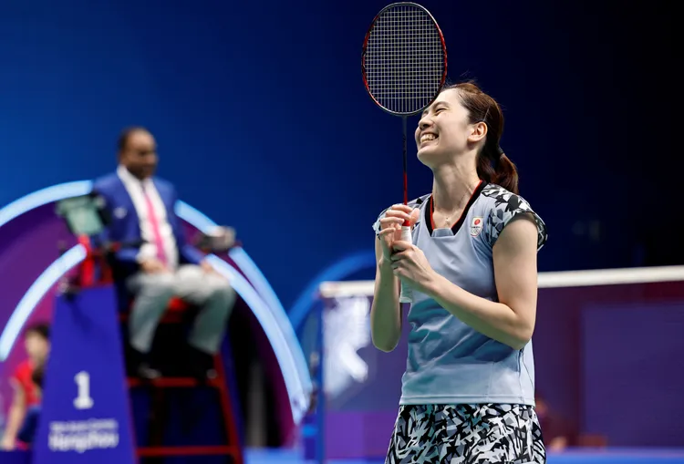 戴資穎之前對大堀彩有8勝0敗的優勢。新華社